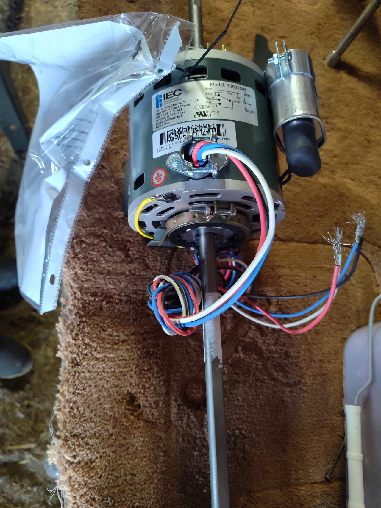 IEC 70021693 Blower Motor