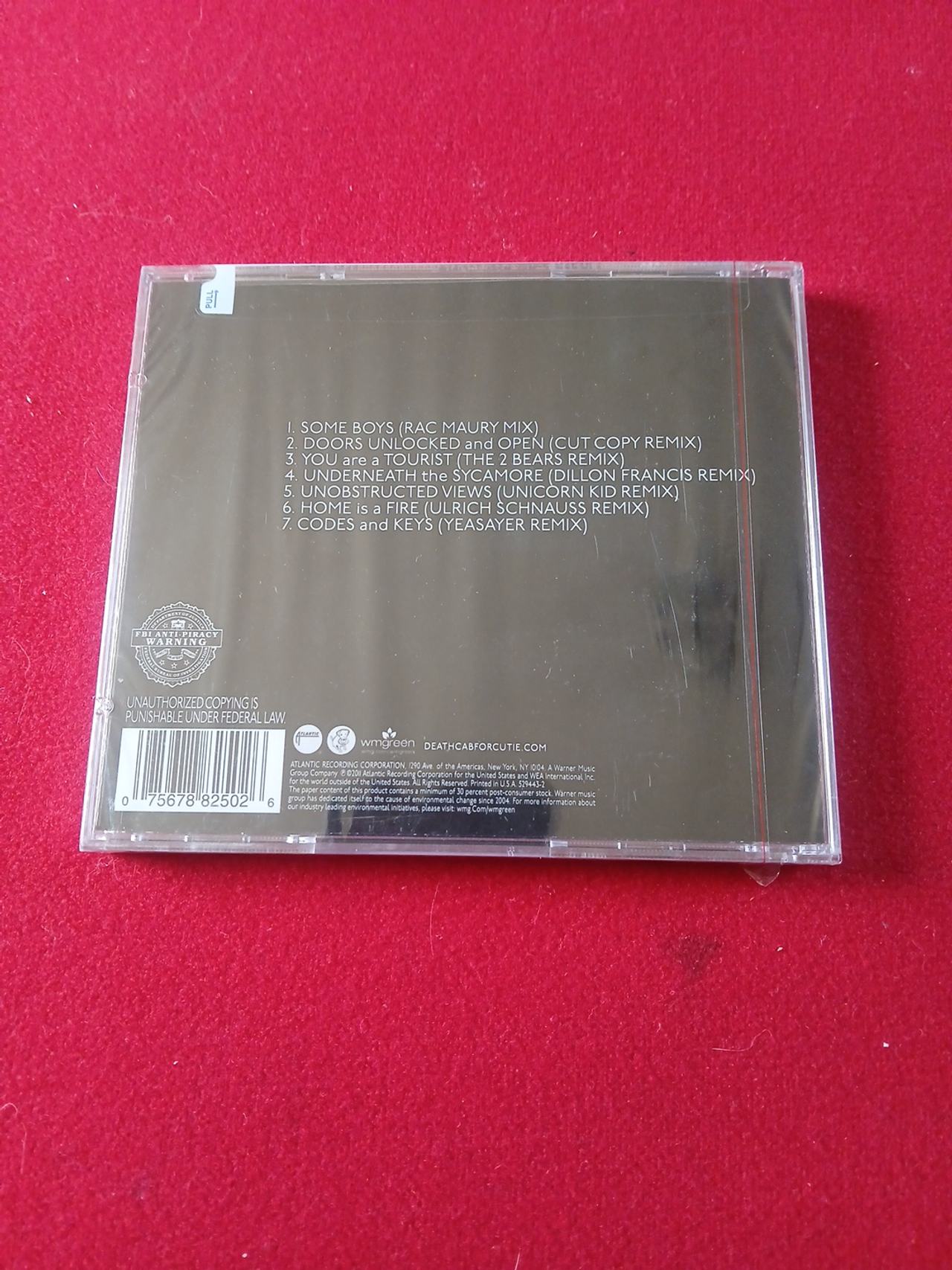 Death Cab for Cutie - Keys and Codes Remix EP CD