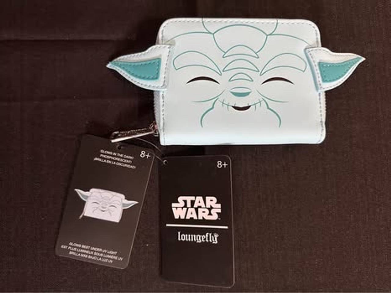 Loungefly Star Wars Yoda Glow-in-the-Dark Wallet