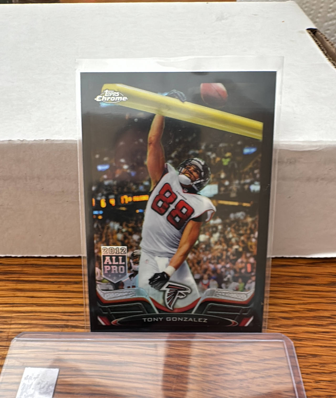 2012 Topps Chrome Tony Gonzalez Black Border Refractor /299 SP All Pro #100