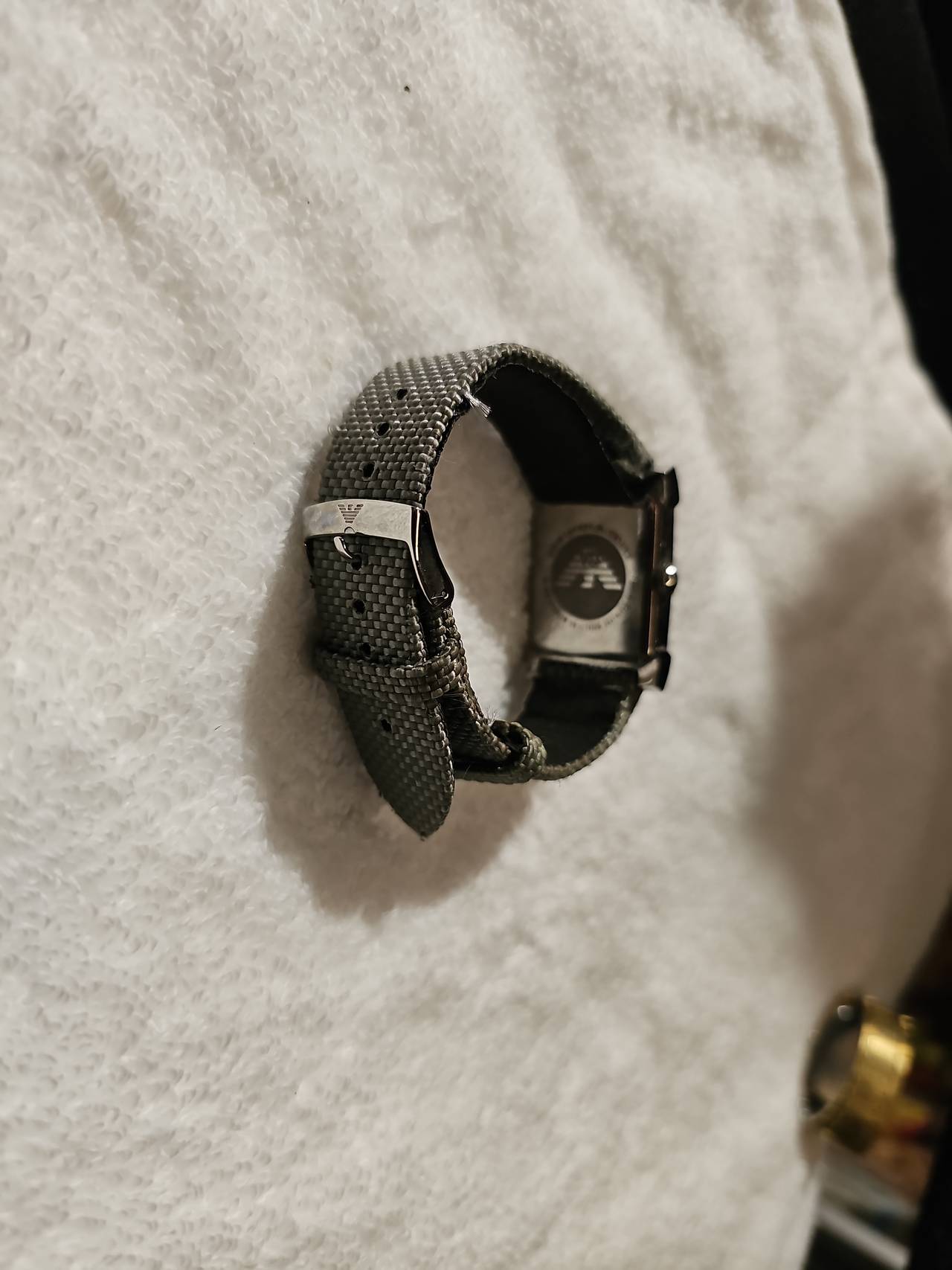 Emporio Armani Rectangular Quartz Watch