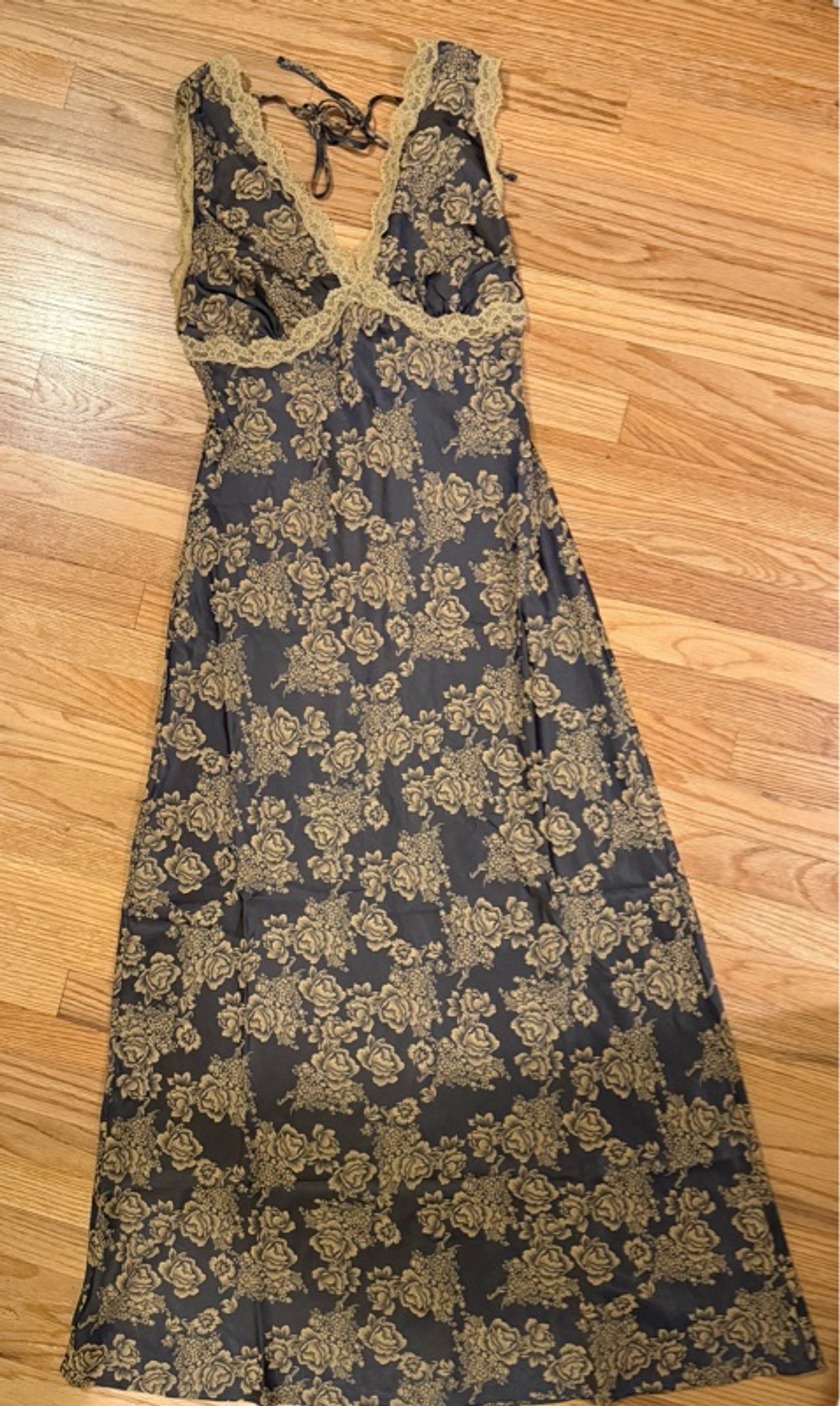 Sincerely Jules Old Hollywood Floral Lace Dress