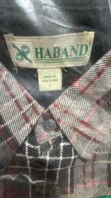 New Large Haband Men's Plaid Flannel Shirt - Image 2