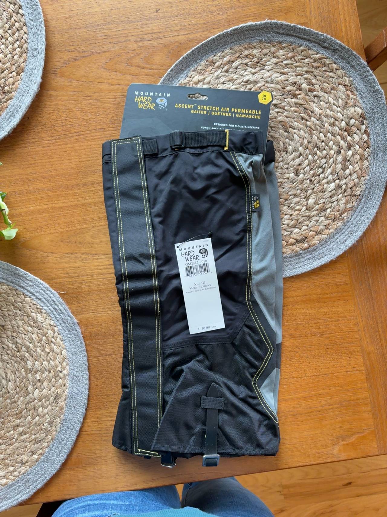 Mountain Hardwear Ascent Gaiter Black