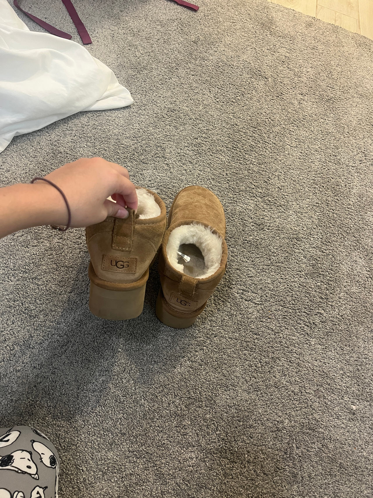 UGG Classic high Platform Chestnut