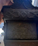 J.C. Farrell Cast Iron Wall Match Holder - Image 1