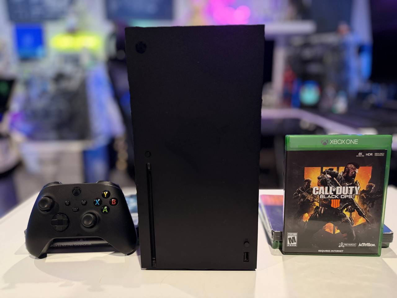 Xbox Series X 1TB Console Bundle w Controller + COD Black Ops 4 Tested Works