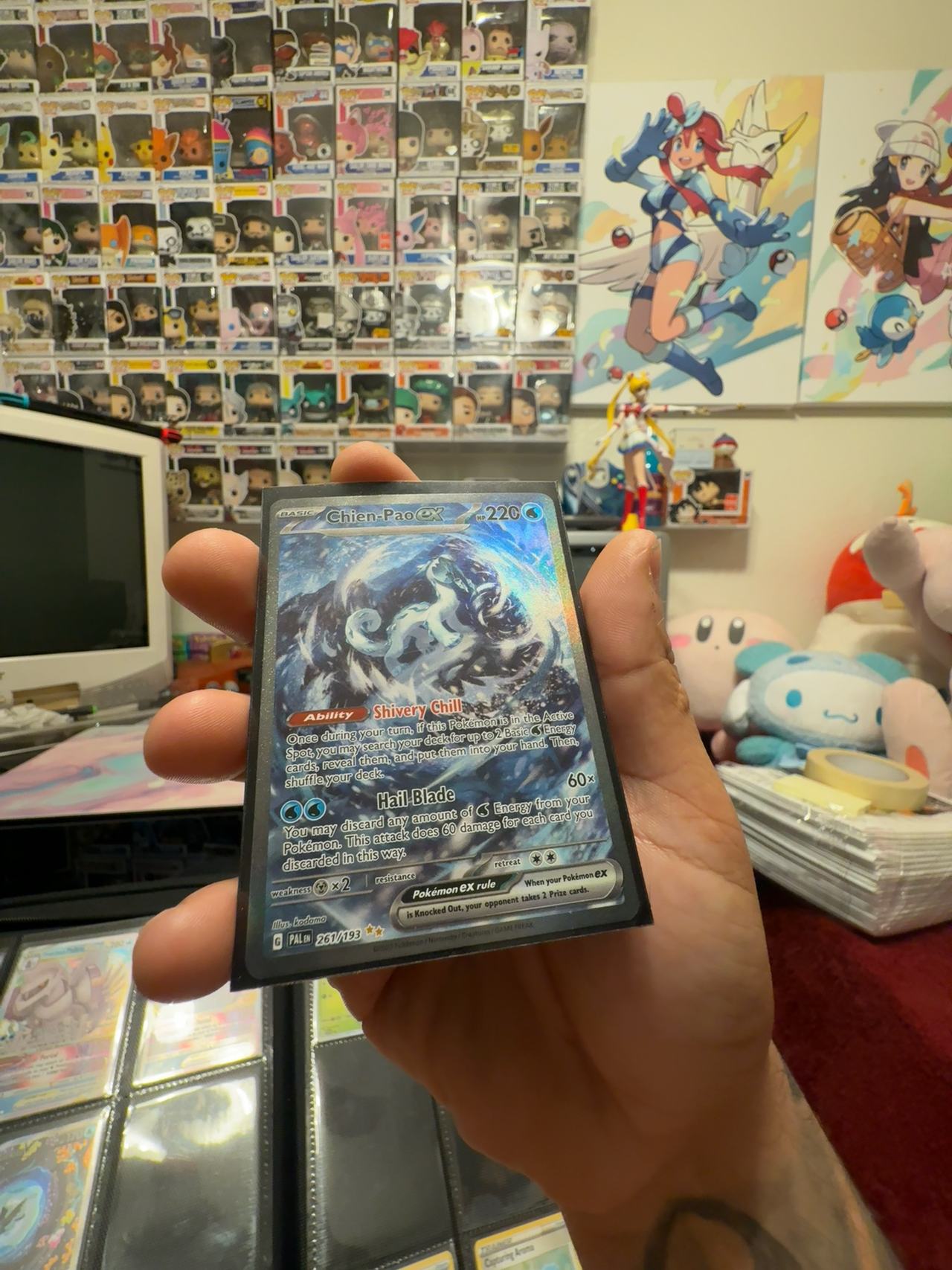 Pokémon TCG Chien-Pao EX Special Illustration Holo Card