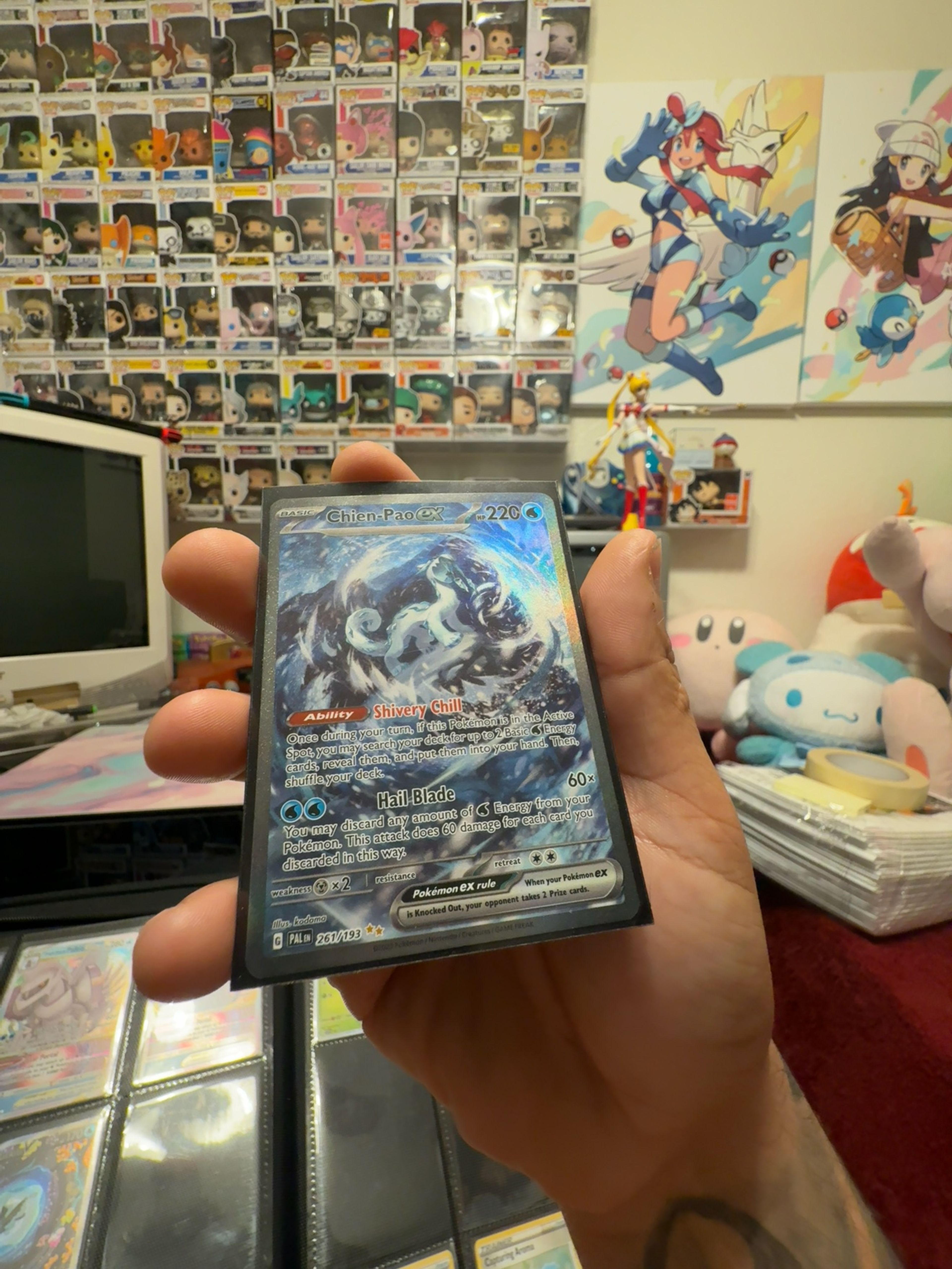 Pokémon TCG Chien-Pao EX Special Illustration Holo Card