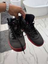 Nike Air Force 1 Mid '07 LV8 Black Red Speckle - Image 4