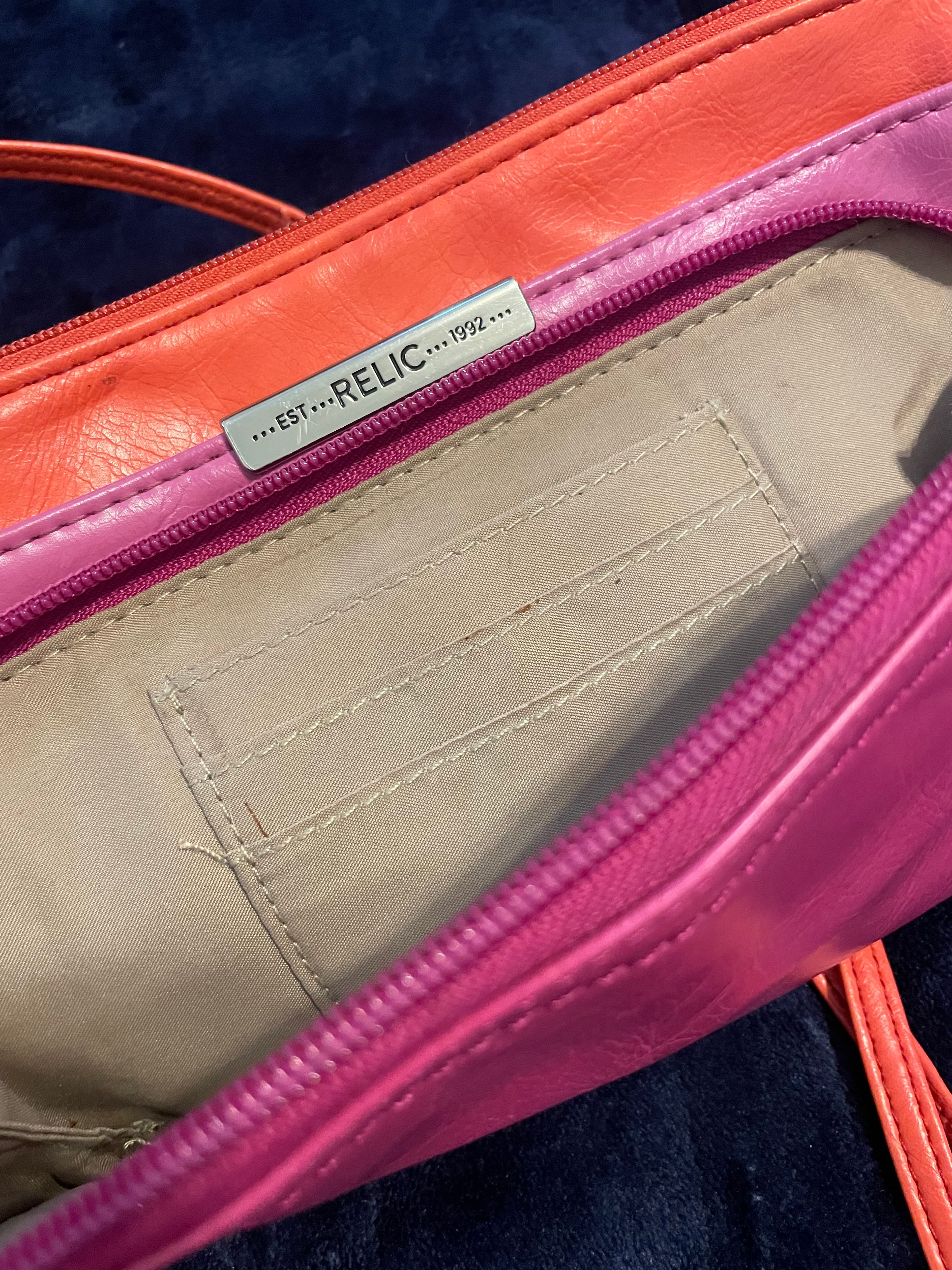 Relic Orange Crossbody Pocketbook - Image 2