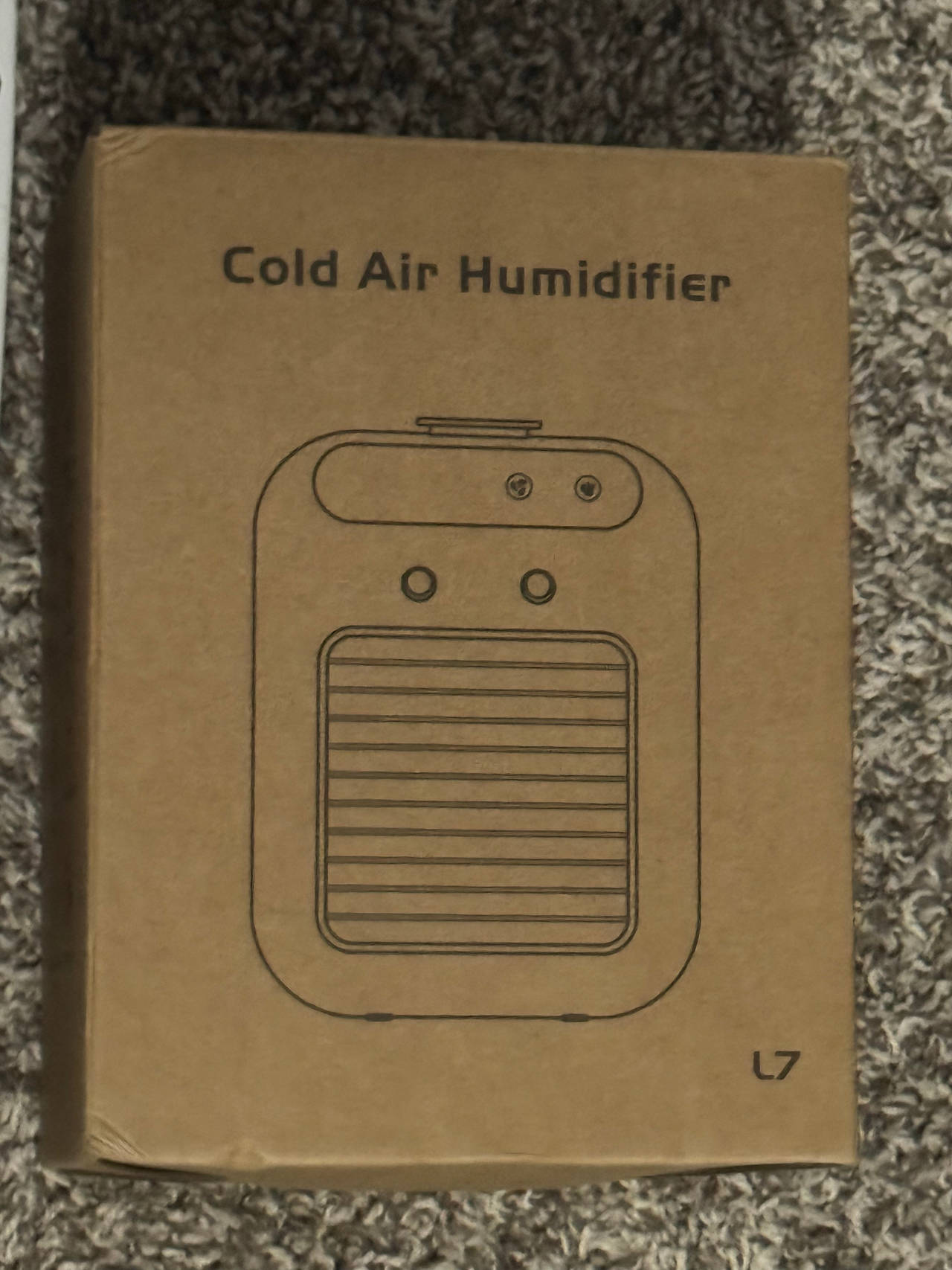 L7 Portable Cold Air Humidifier / Mini Air Cooler