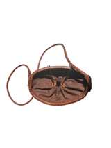 Striped Canvas Bucket Bag - Image 2