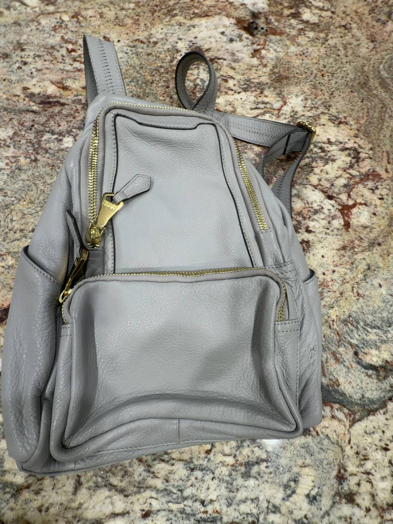 Amee Kestenberg Leather Backpack Bag 