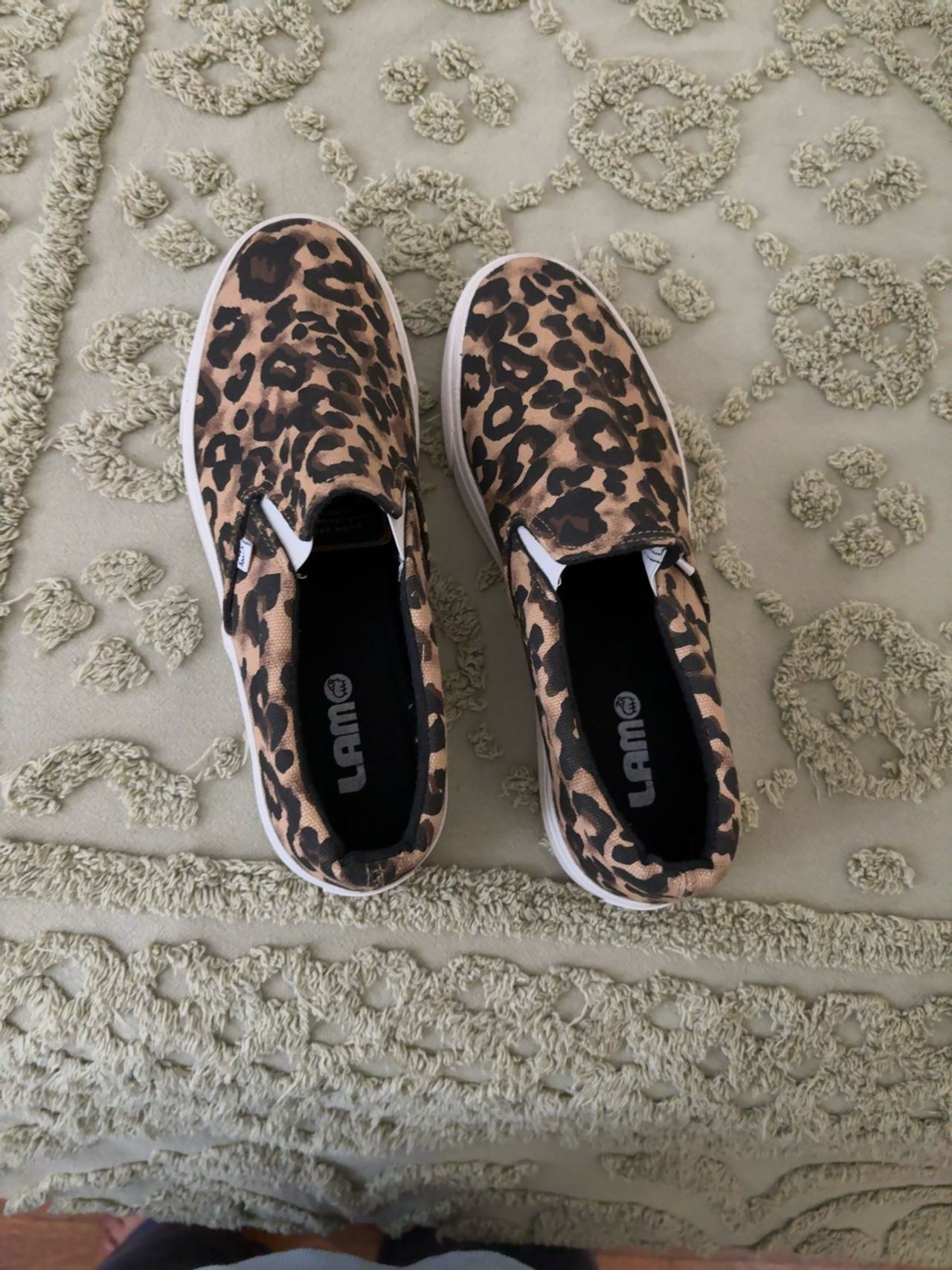 Soda Women's Leopard Slip-On Sneakers