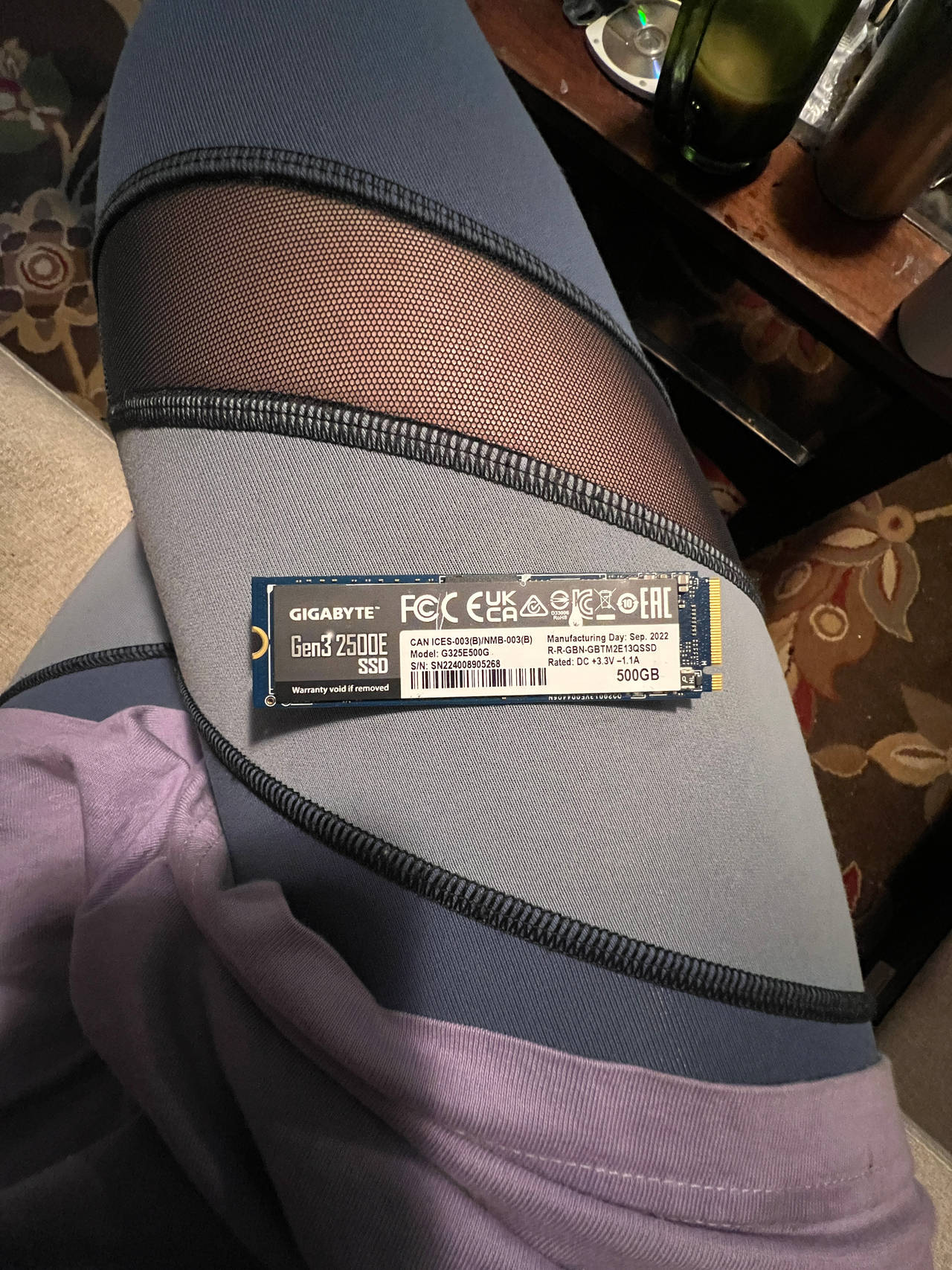 Gigabyte Gen3 2500E SSD