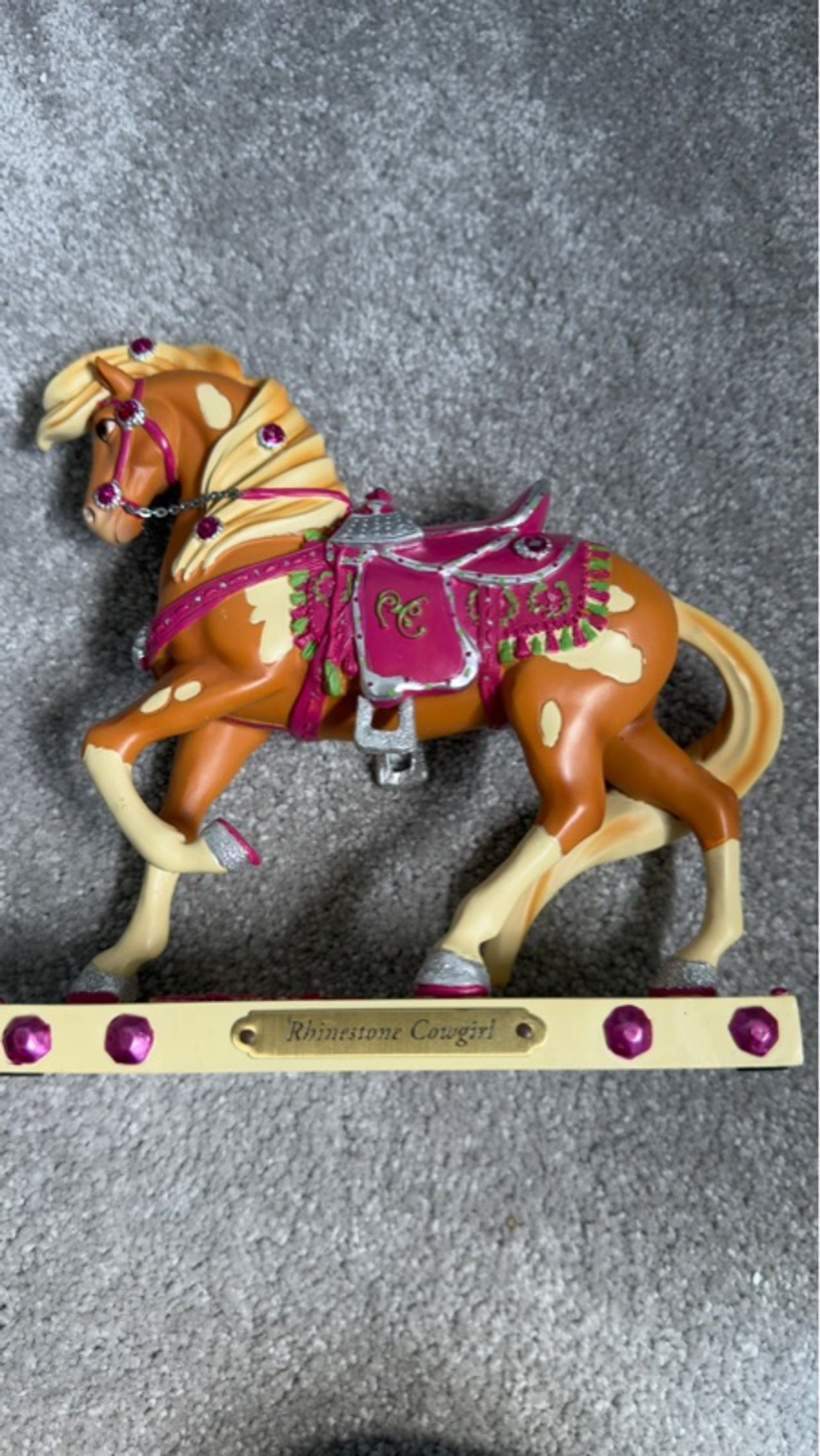 Trail of Painted Ponies Rhinestone Cowgirl Figurine