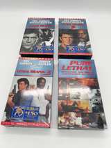 Lethal Weapon Legacy VHS Box Set Director’s Cut 4 Tape Lot Mel Gibson Danny Glov - Image 3