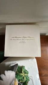 New Lenox 1999 Christmas Tufted Titmouse Figurine original certificate - Image 3
