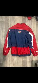 Jeff Gordon #24 Vintage NASCAR Jacket Dupont Navy Blue - Image 4