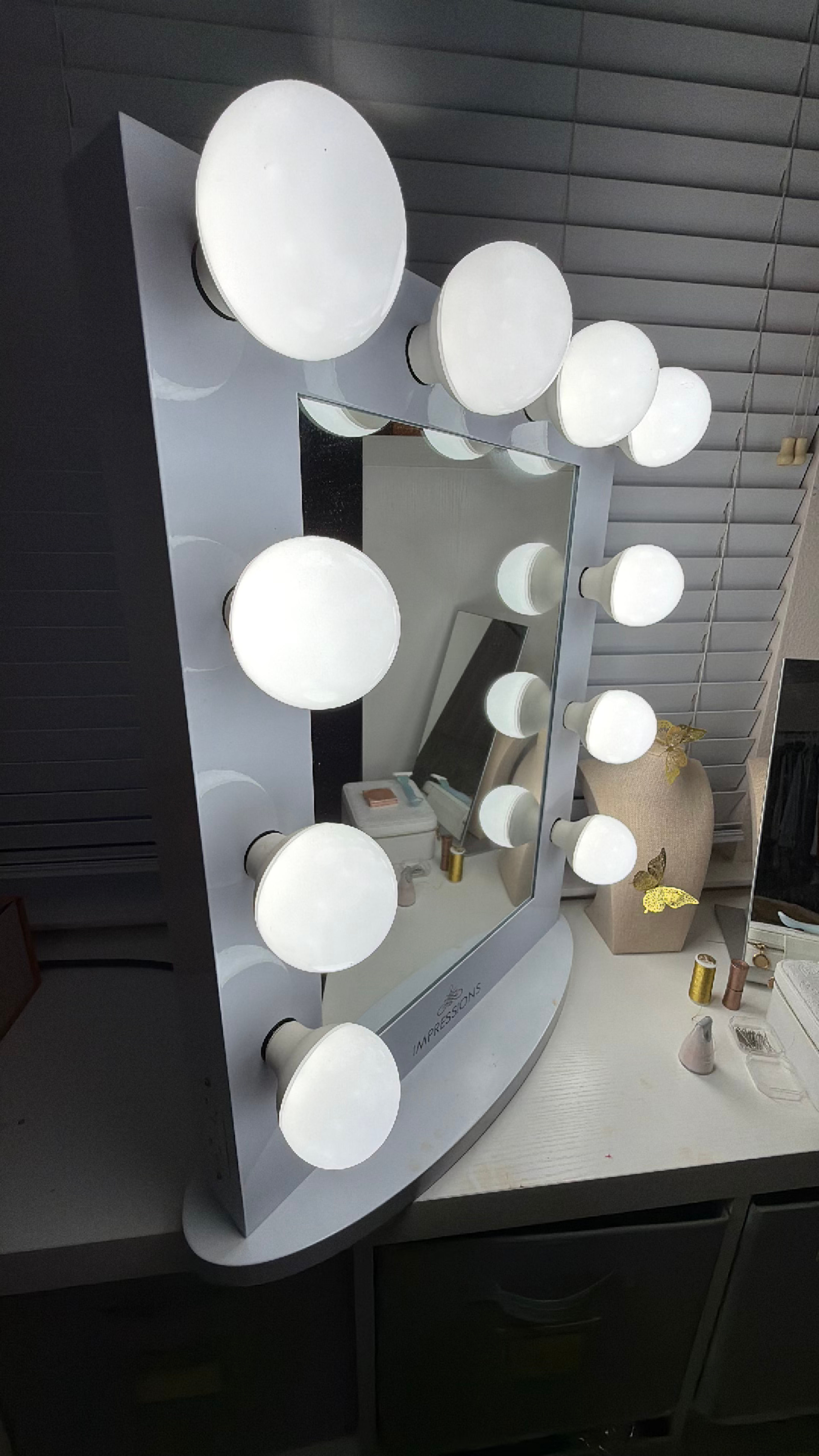 Impressions Vanity Hollywood Glow XL Vanity Mirror - Image 2