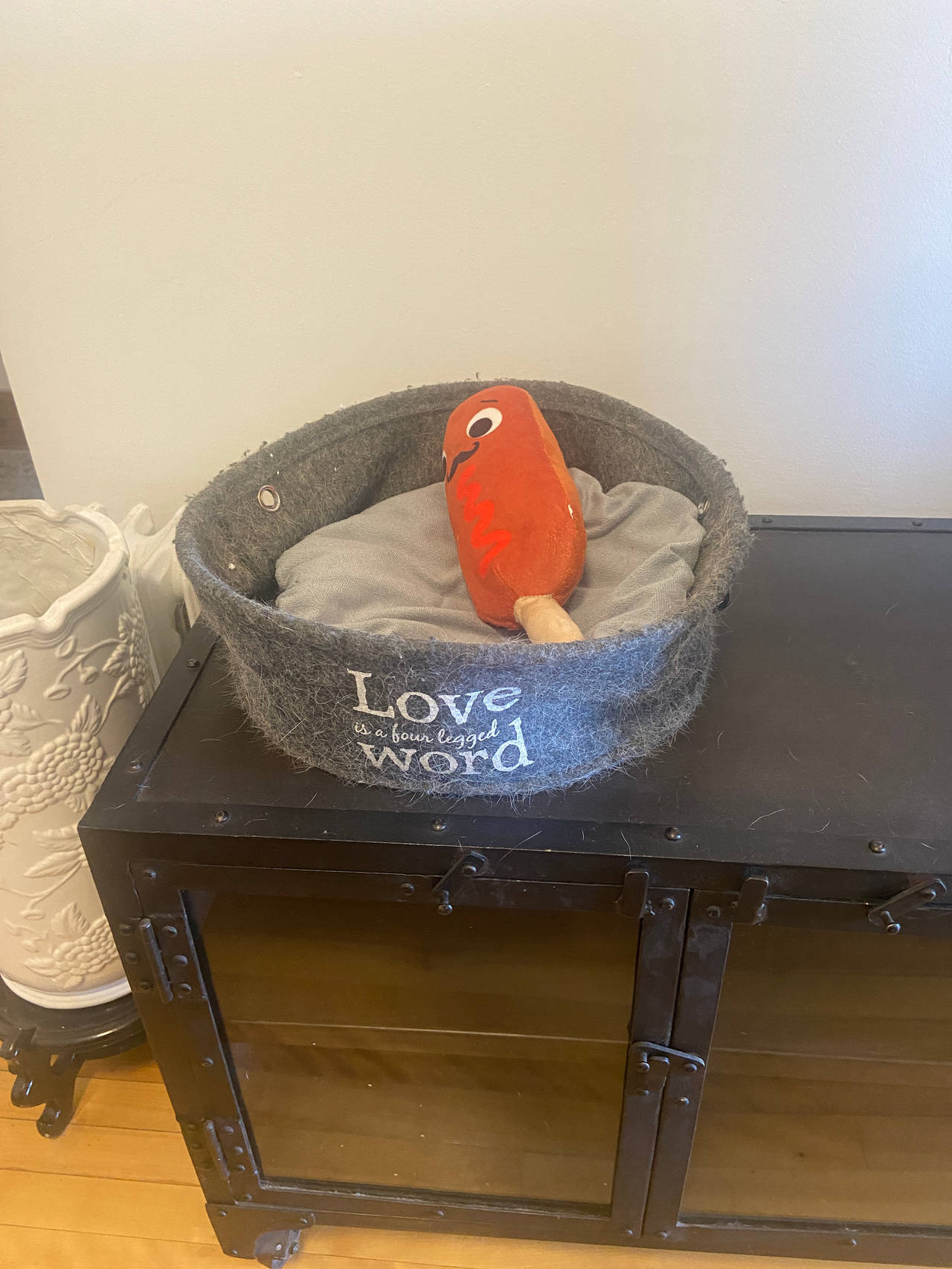 Round Felt Pet Bed