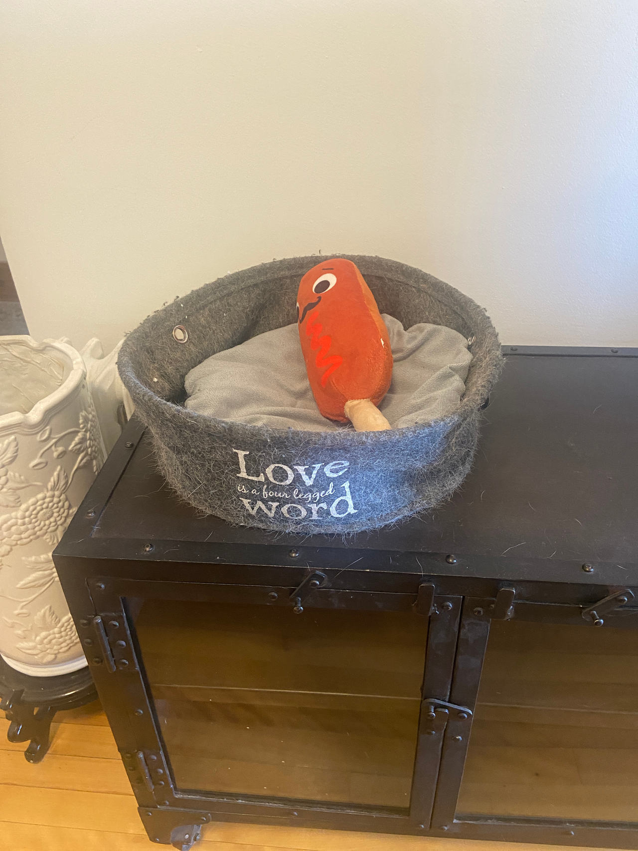 Round Felt Pet Bed