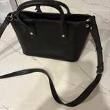 New York & Company Black Saffiano Tote Bag - Image 2