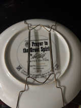 Prayer to the Great Spirit Collector Plate - Image 1
