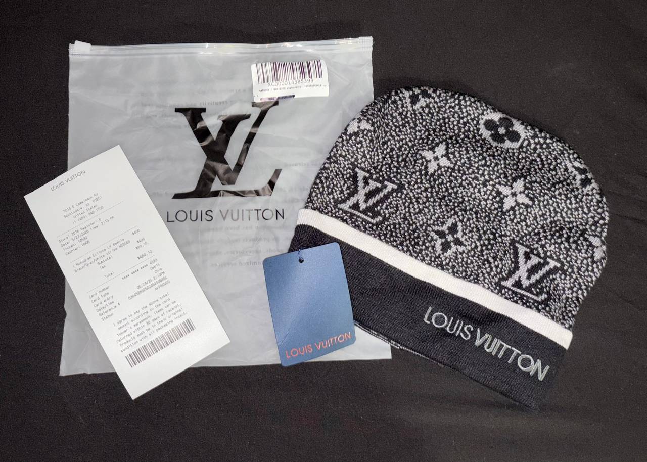 Louis Vuitton Monogram Beanie