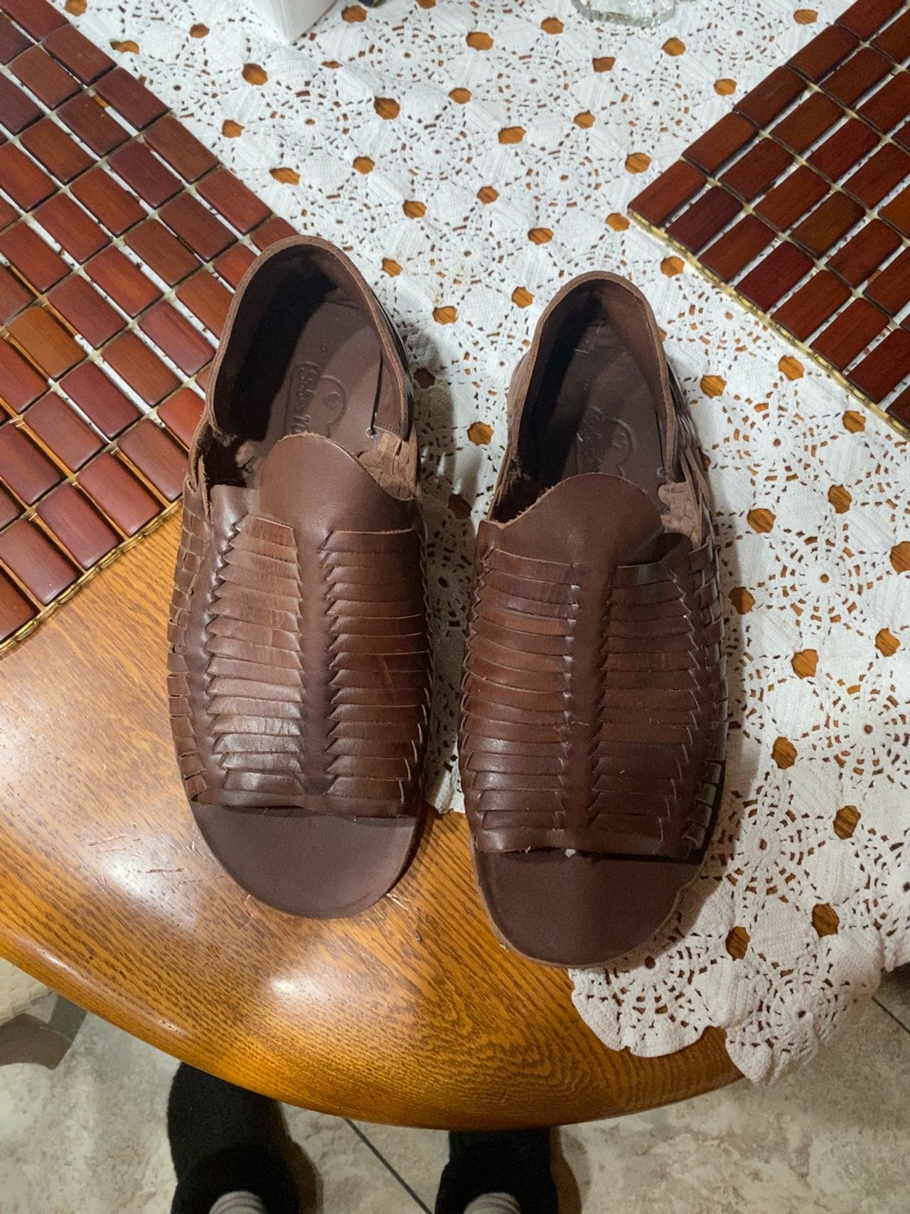 Brunello Cucinelli Brown Woven Leather Sandal Loafer