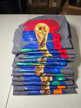 Official 2018 FIFA World Cup Russia Trophy T-Shirt - Image 1