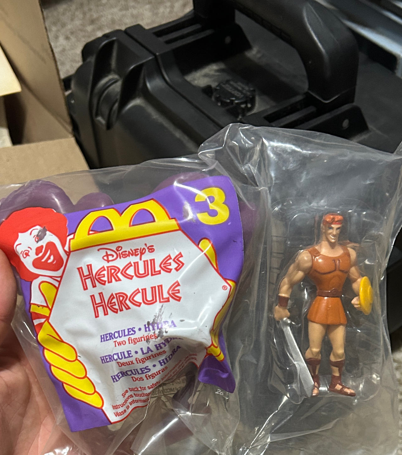 McDonald's 1997 Disney's Hercules Happy Meal Toy #3 Hercules & Hydra