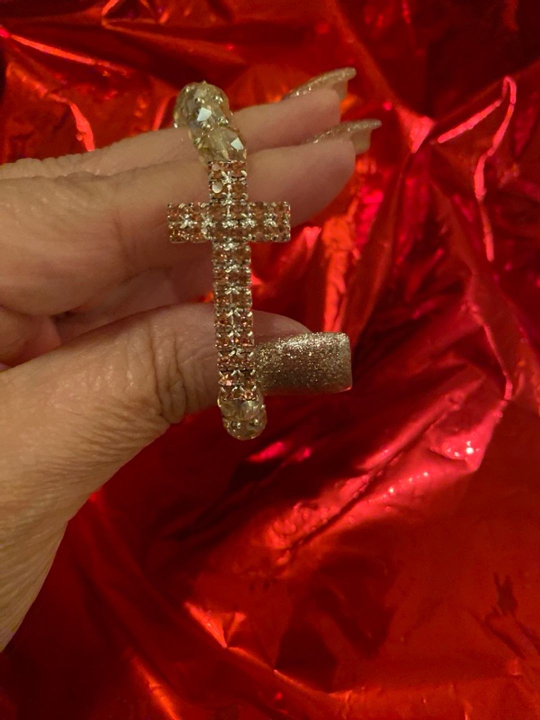 Gold Cross  bracelet