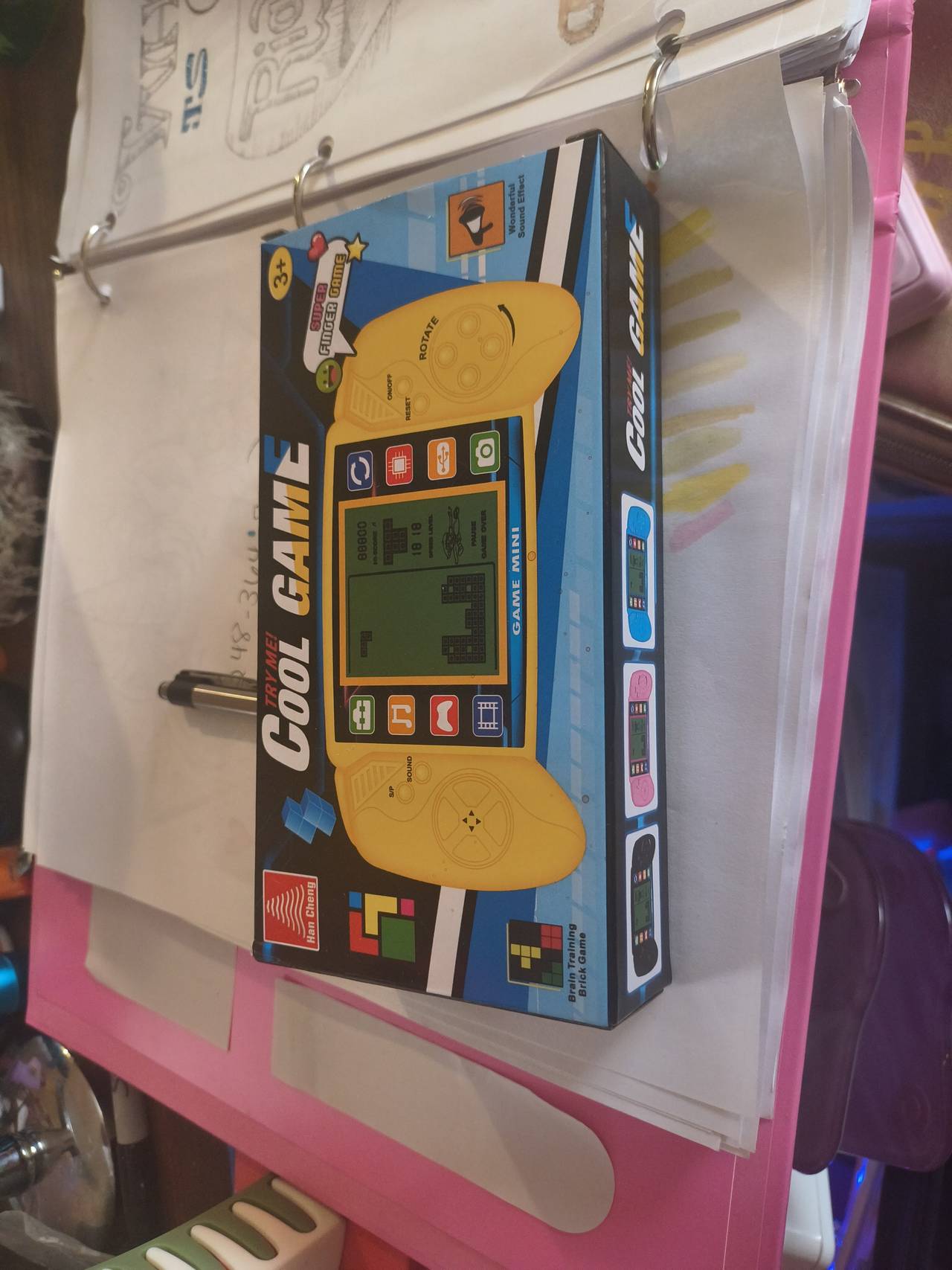 Han Cheng Cool Game Handheld Brick Game