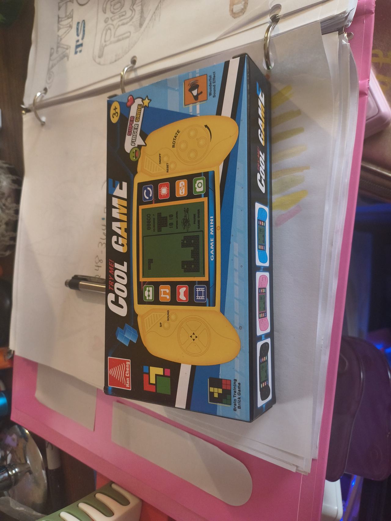 Han Cheng Cool Game Handheld Brick Game