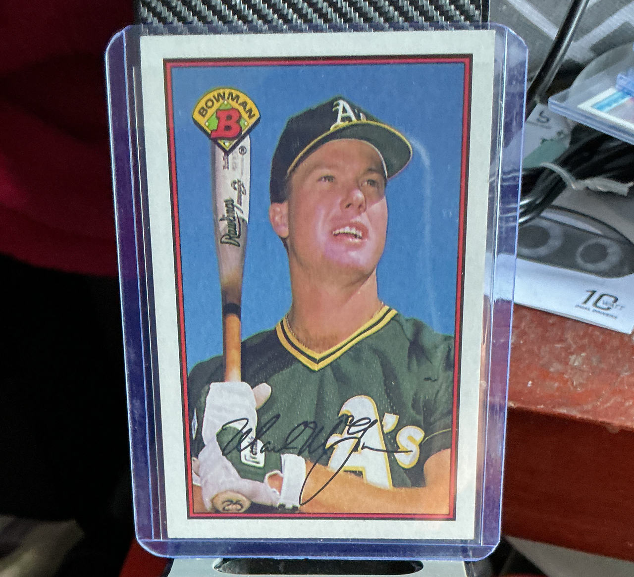1990 Bowman Mark McGwire #442 Baseball Card