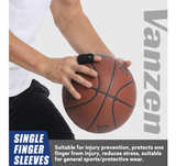 Vanzen Finger Splint 2-Pack Lightweight Cloth Buddy Straps - Image 6