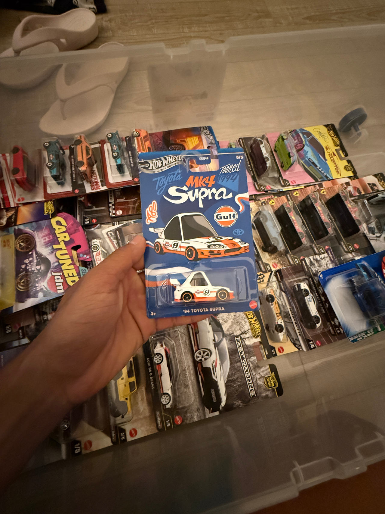 Hot Wheels Toyota Supra MK4 (Gulf Livery)