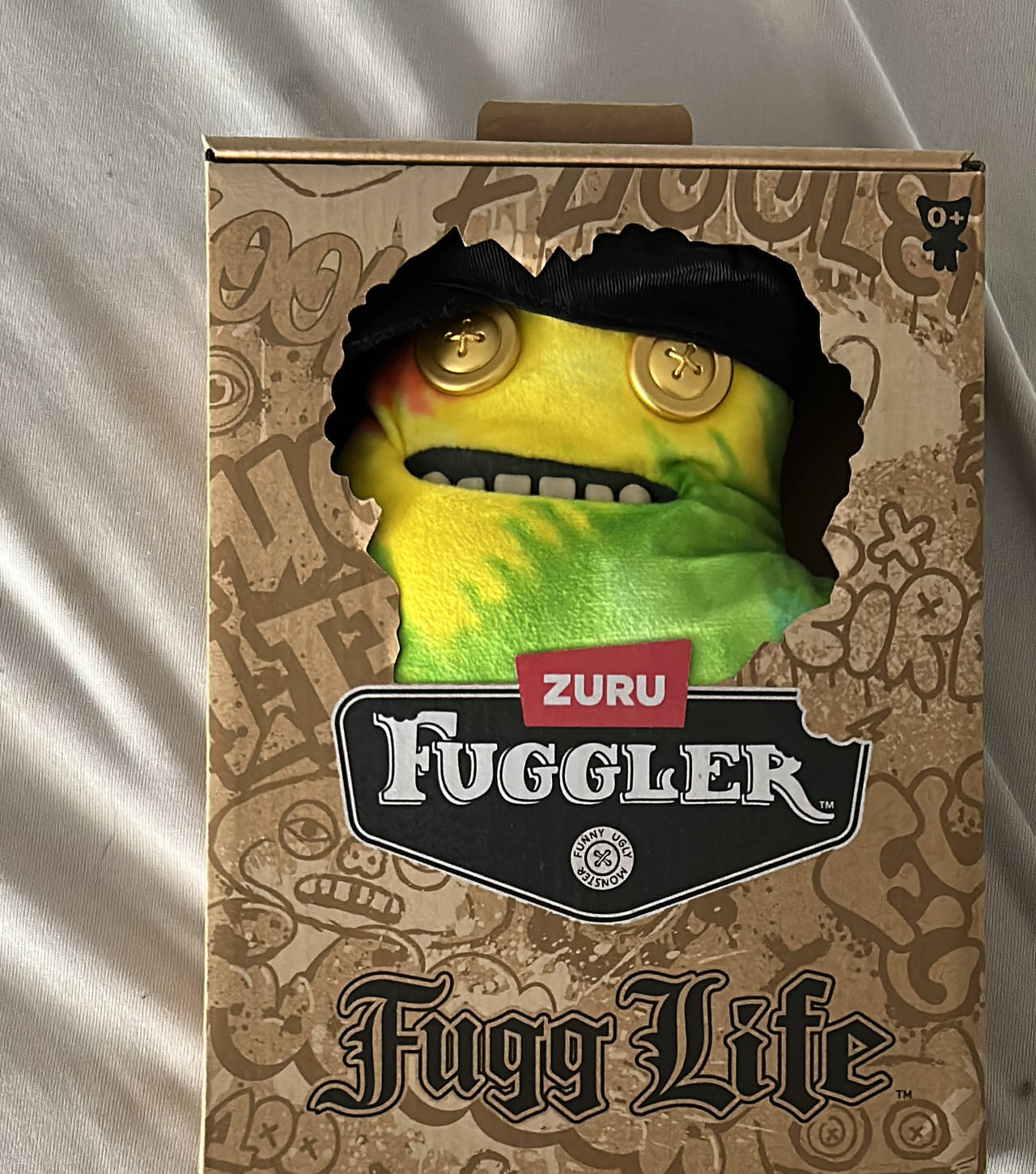 Zuru Fuggler Fugg Life Gaping Grinner Tie Dye Plush