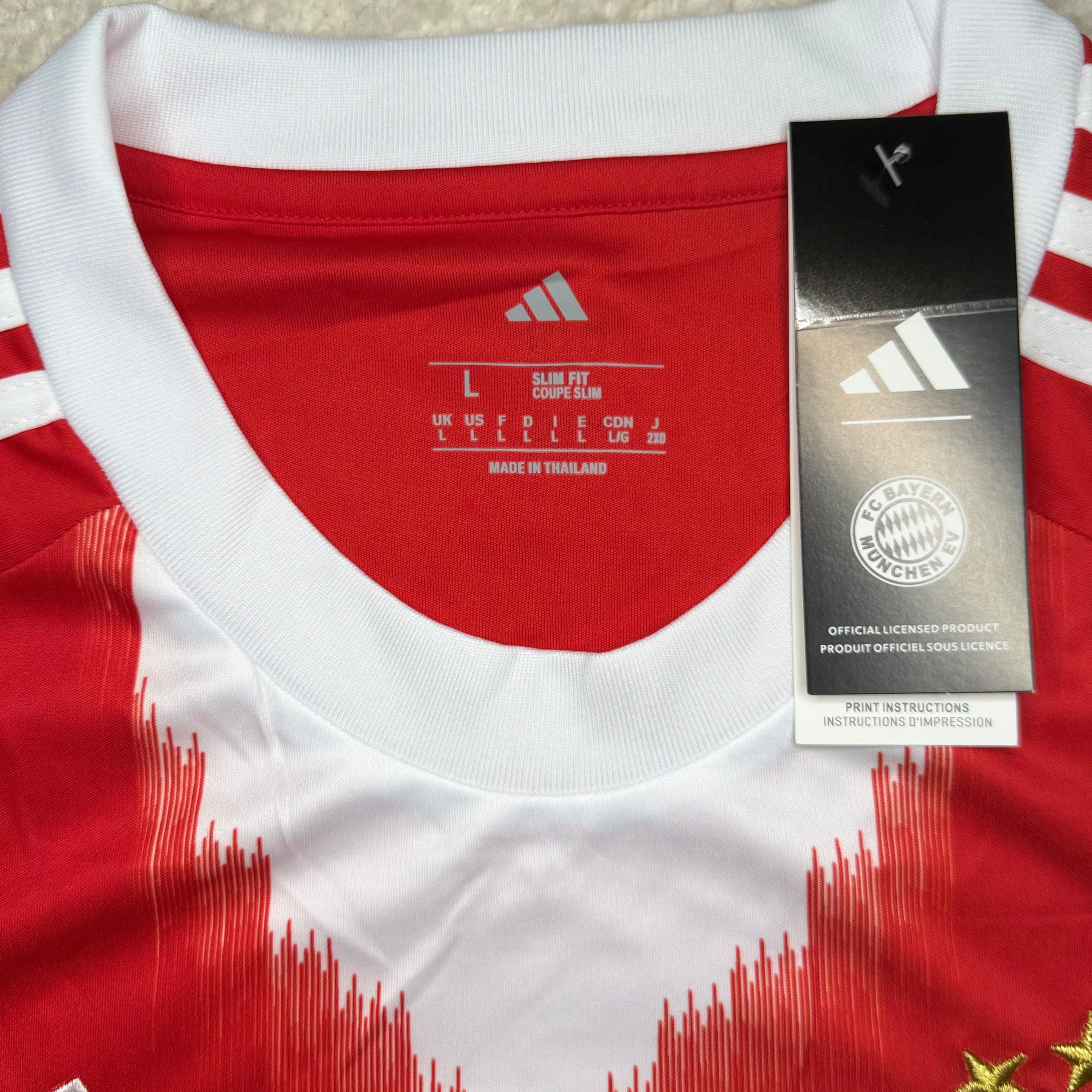 adidas Bayern Munich 2025-26 Home Jersey - Image 2