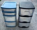 4 Plastic Storage Drawer Organizer - Image 2