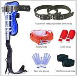 Tree Climbing Spikes Set Safety Belt Harness Gaffs Kit New Complete - Image 5