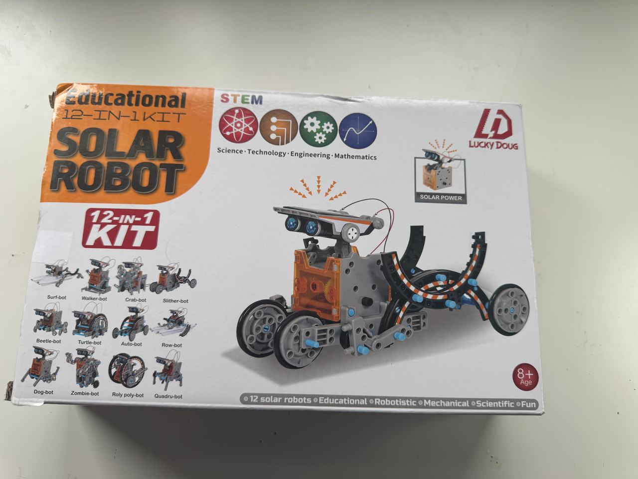 Lucky Doug Solar Robot Kit