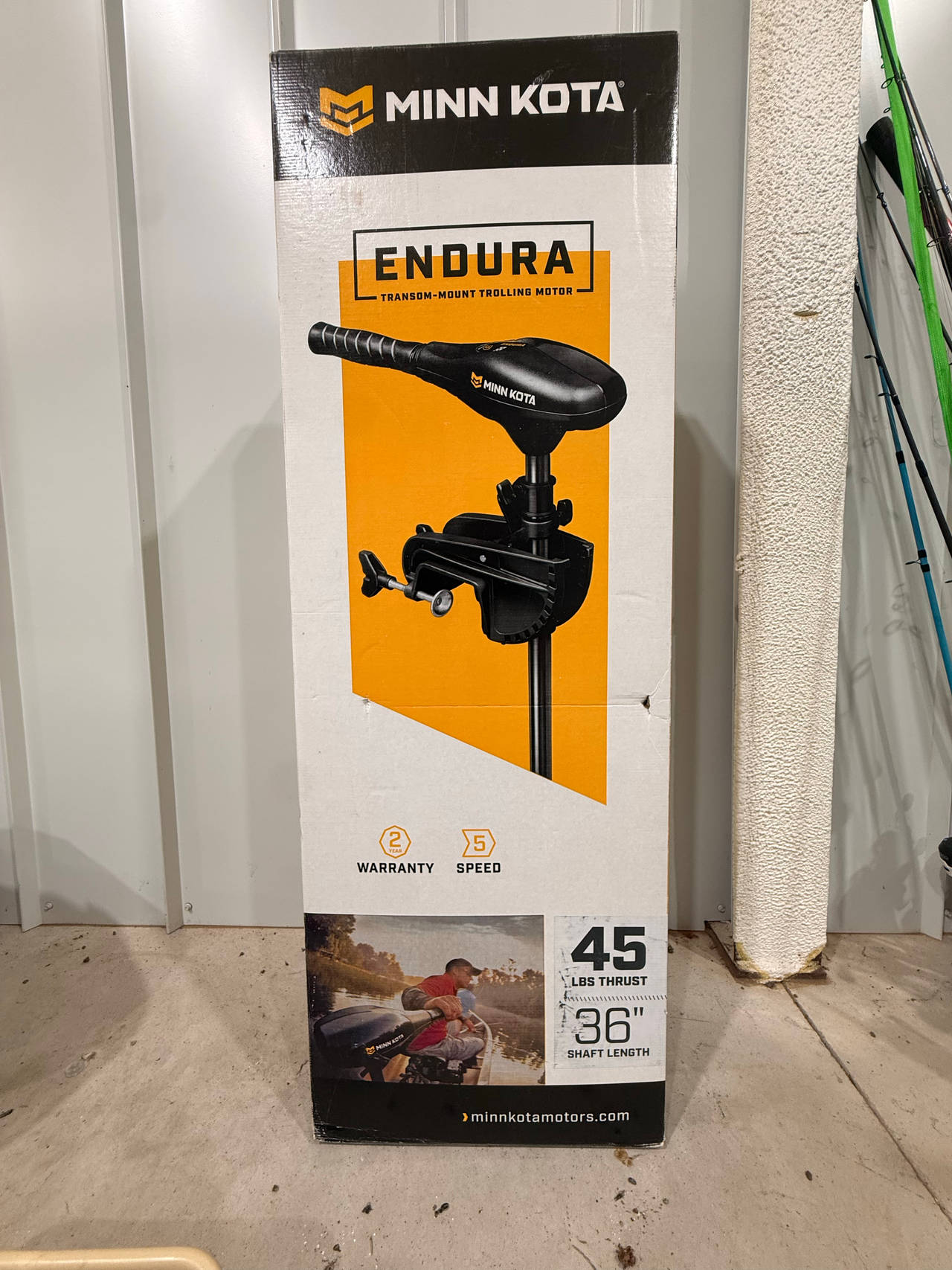 Minn Kota Endura 45 Transom-Mount Trolling Motor