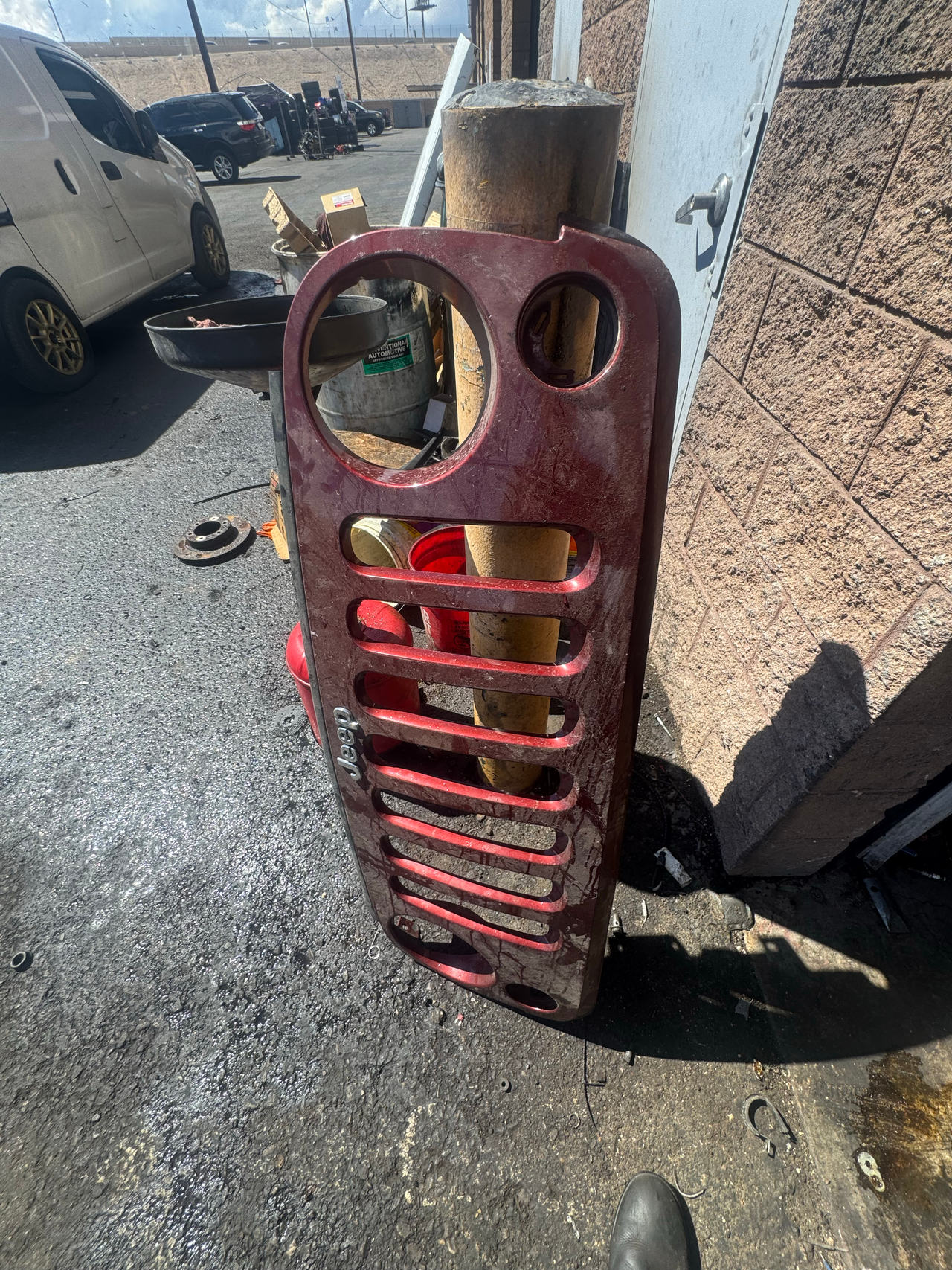 Jeep Wrangler Front Grille