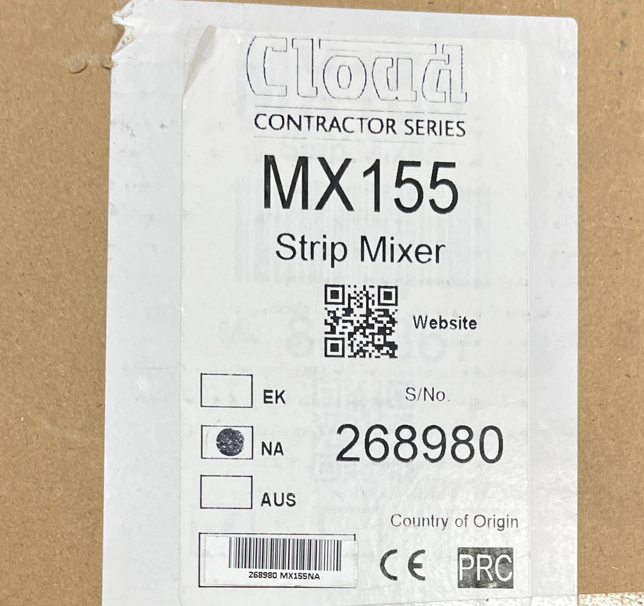 Cloud MX155 Strip Mixer