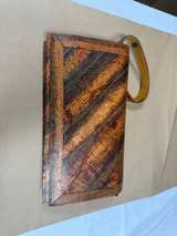 Vintage Snakeskin Shoulder Bag - Image 1