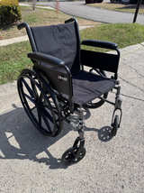 Drive Medical Silver Sport 2 Wheelchair - Image 1