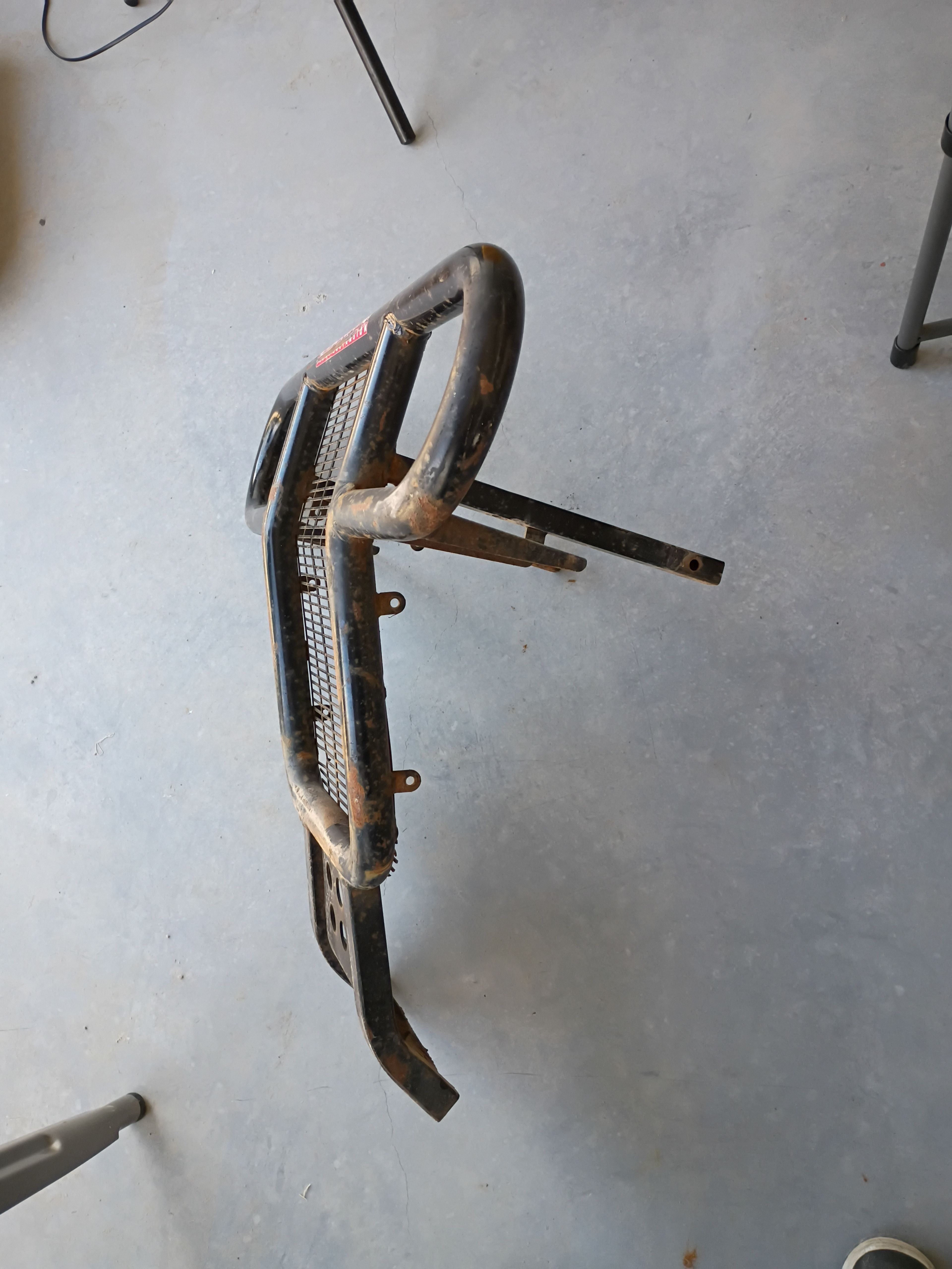 MacPherson Strut ATV Front Brush Guard Bumper Grille Aftermarket - Image 3